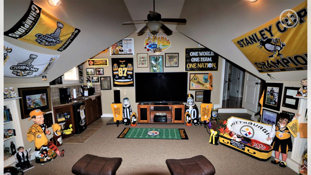 Steelers man cave : steelers