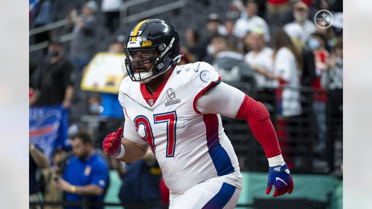 Las Vegas, Nevada, USA. 4th Feb, 2022. Pittsburgh Steelers running back Najee  Harris (22) during the AFC Pro Bowl Practice at Las Vegas Ballpark in Las  Vegas, Nevada. Darren Lee/CSM/Alamy Live News