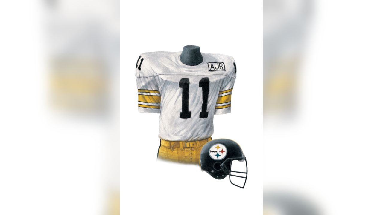 Steelers all white uniforms. They wore these in 1970 & 1971. : r/steelers