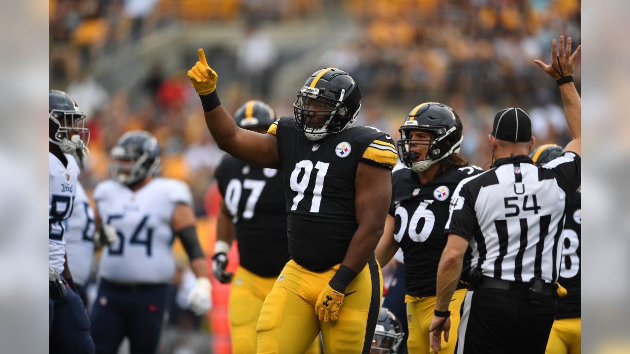 Cam Heyward Wears No. 75 Jersey For Steelers 'Hero' Joe Greene's