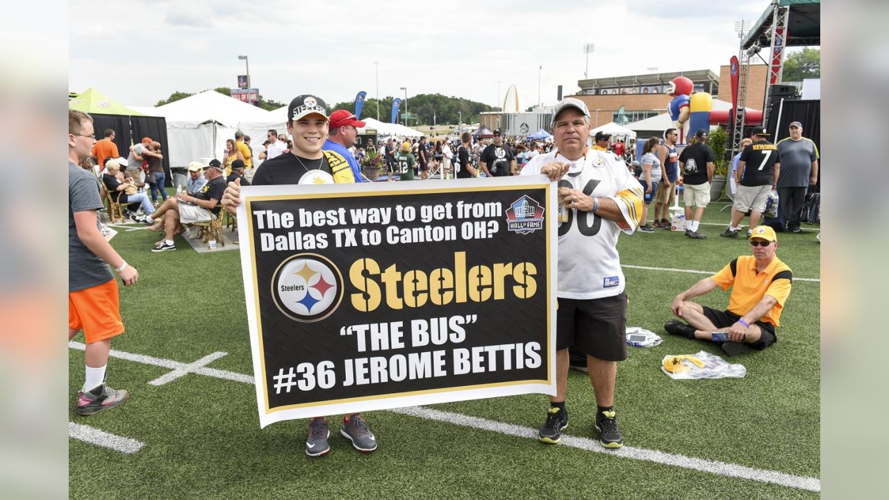 Jerome Bettis Signed Steelers Retired Player Metal Legacy Jersey