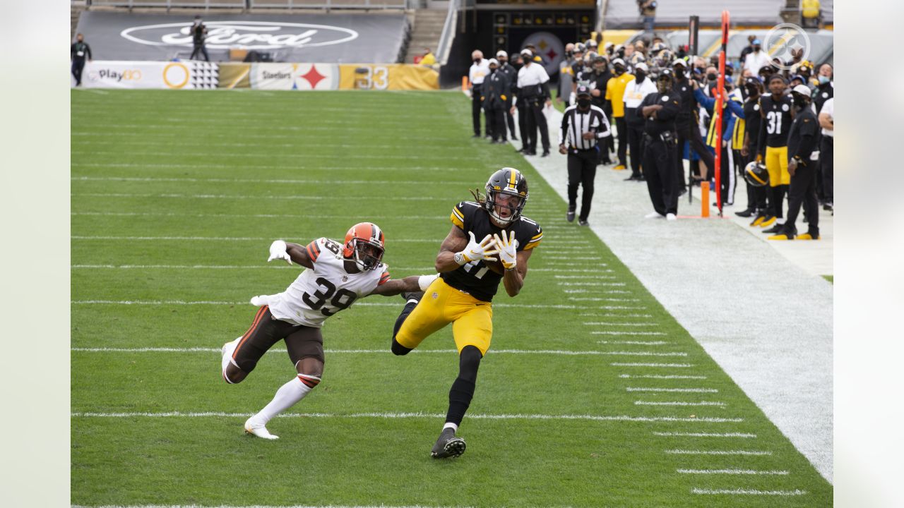 Steelers WR Claypool taking breakout rookie season in stride