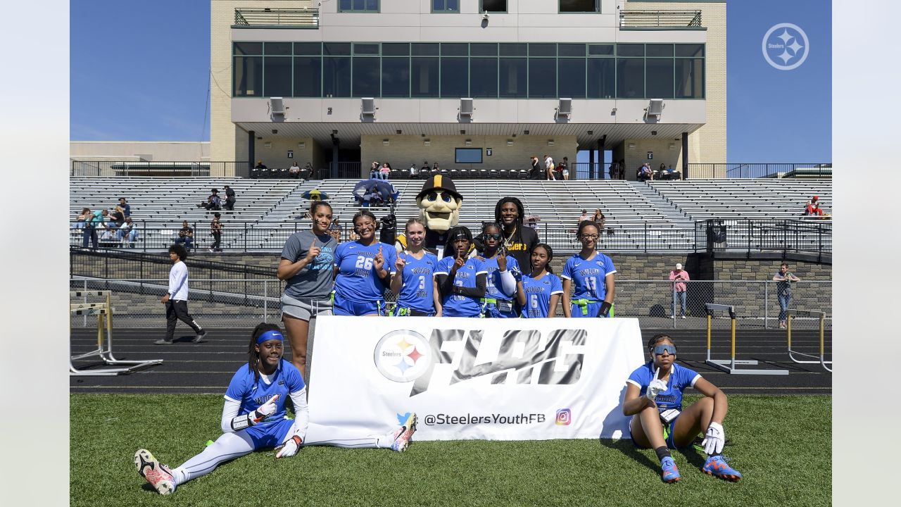 Steelers Depot 7⃣ on X: PHOTOS: 2023 Girls Flag Football - Week 5 #Steelers    / X