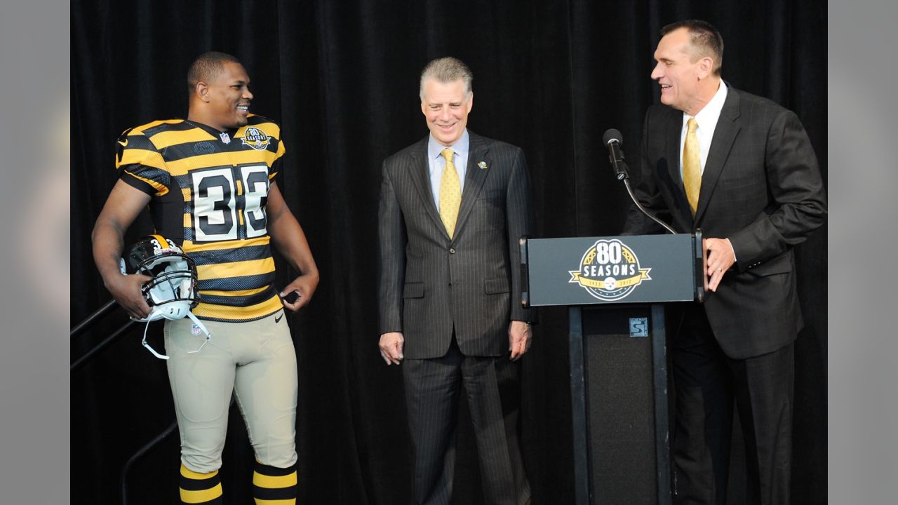 Goodbye, bumblebees! Steelers unveil their new throwback uniform for 2018