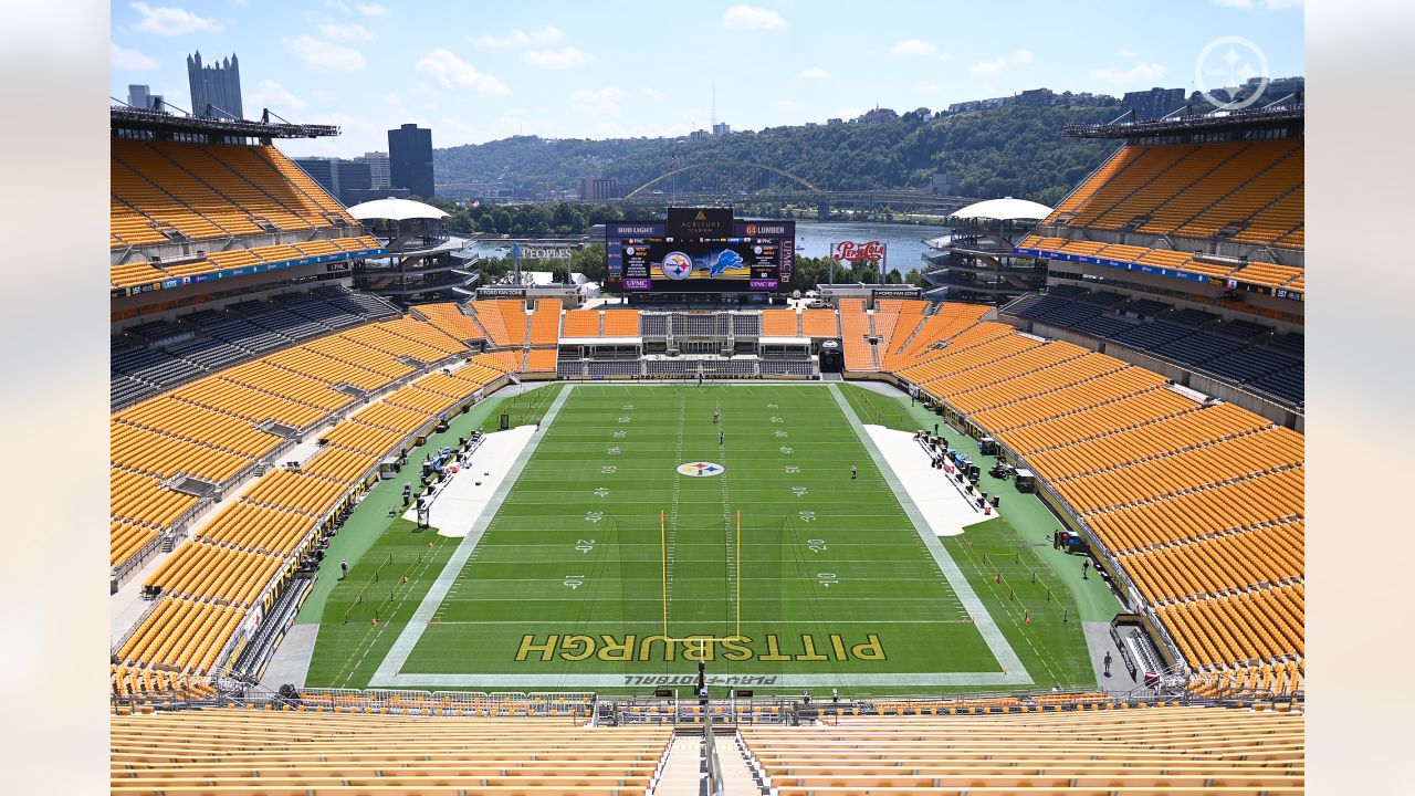 Pittsburgh Steelers vs. Detroit Lions - 2022 NFL Preseason Week 3 -  Acrisure Stadium in Pittsburgh, PA