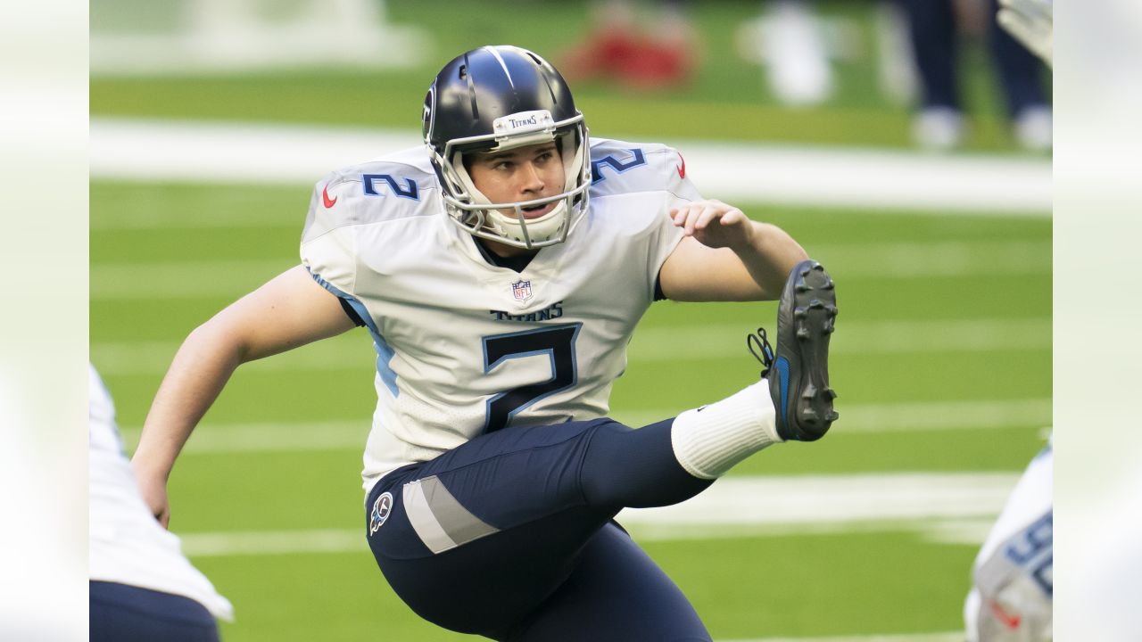 Photos: Titans kicker Sam Sloman kicks Titans to AFC South title