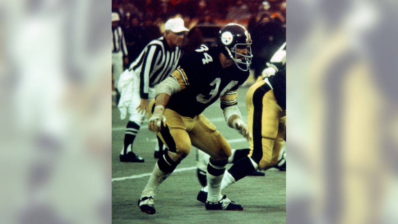 ANDY RUSSELL photo Pittsburgh Steelers in action 1974 (c) 1963-76