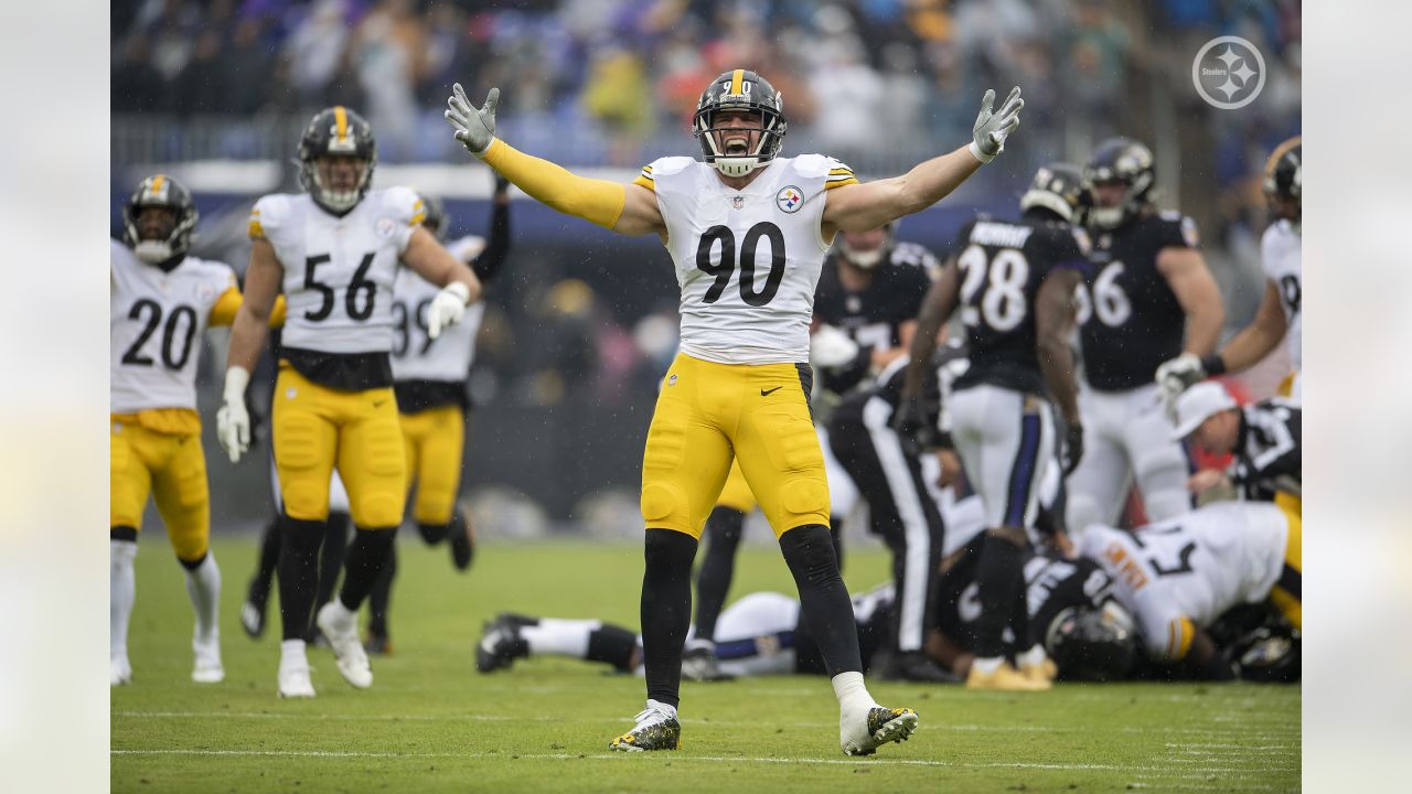 T.J. Watt #90 Pittsburgh Steelers 2022 Defensive Player Of The