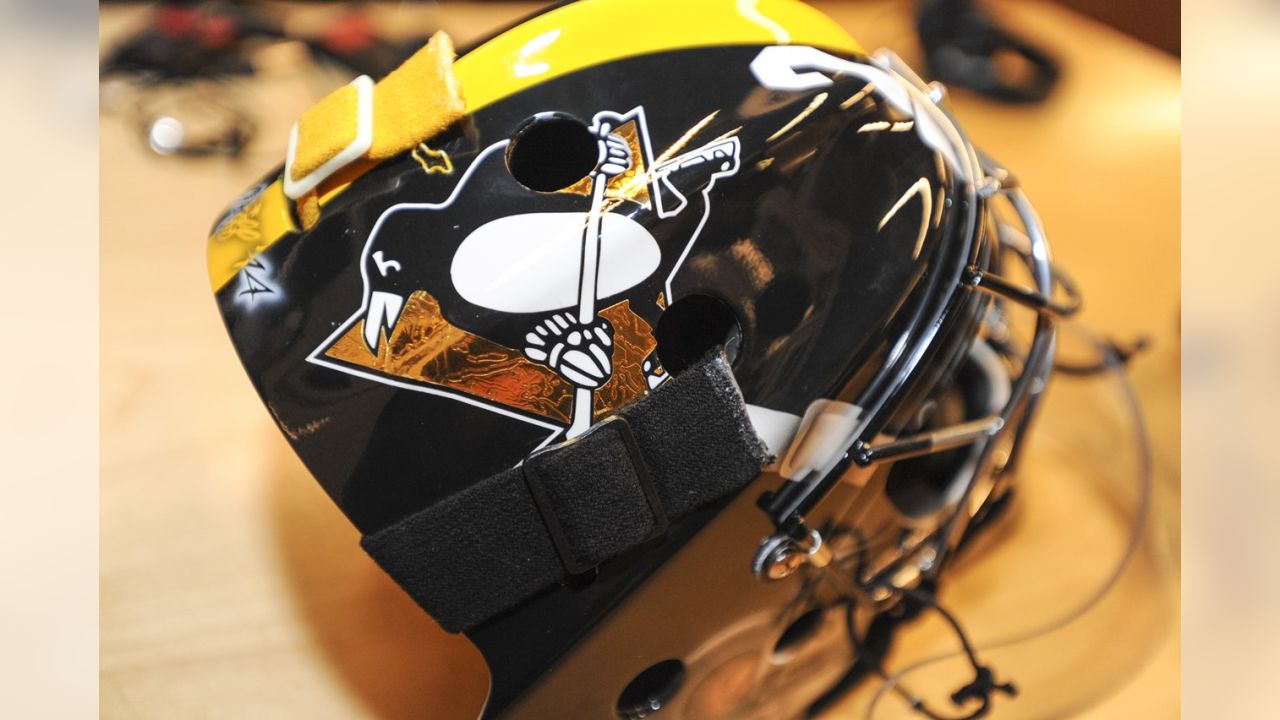 PHOTOS: Marc-Andre Fleury's Steelers Inspired Mask