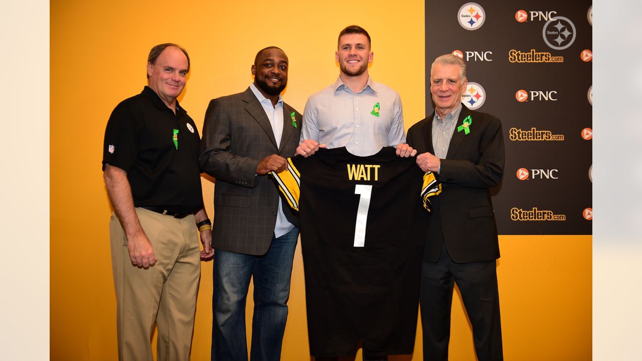 LaMarr Woodley, Alex Highsmith to Announce Steelers 4th Round Pick from  Mexico