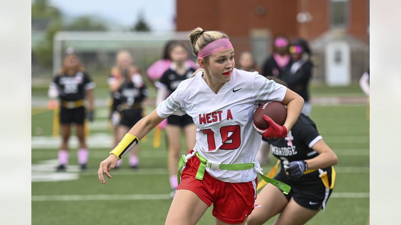 Steelers Depot 7⃣ on X: PHOTOS: 2023 Girls Flag Football - Week 5 #Steelers    / X