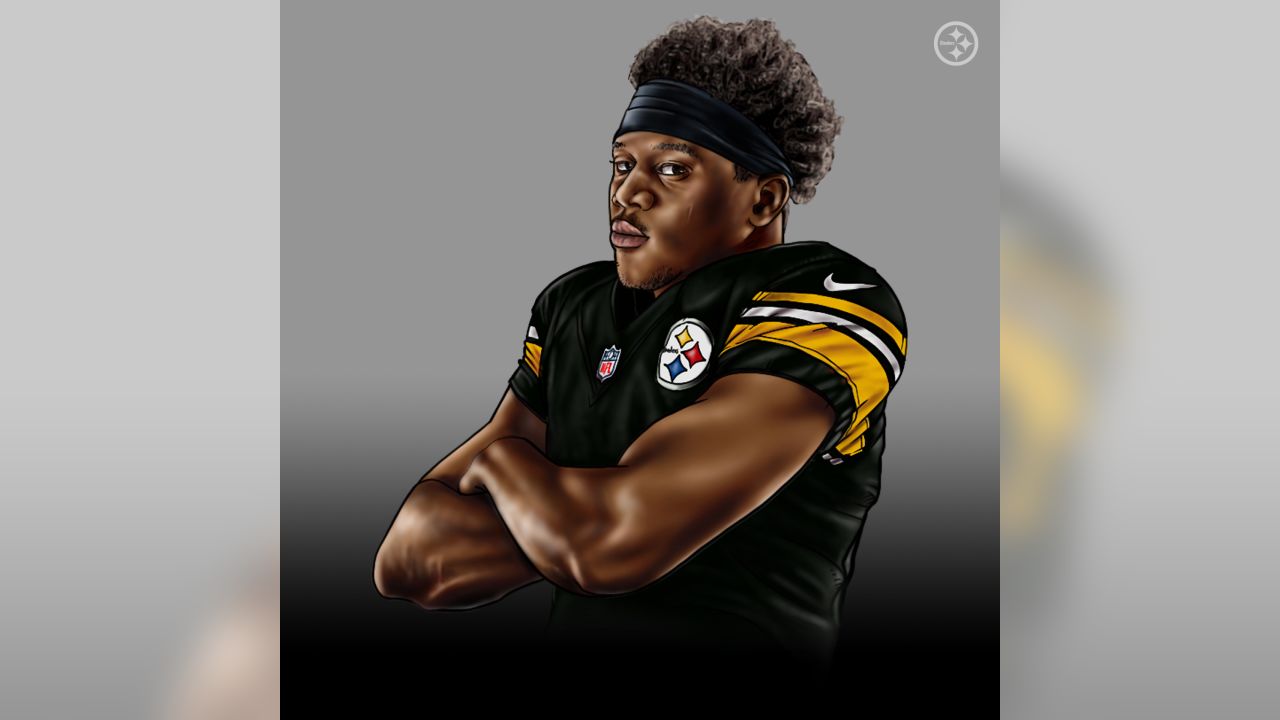 PHOTOS: Steelers draft picks as Illustrations