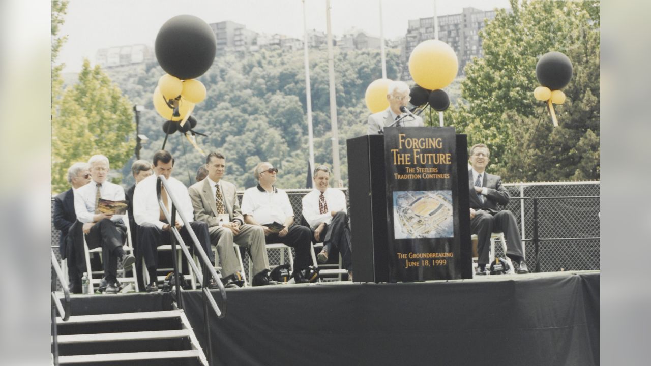 Steelers Throwback Thursday: Ground breaking ceremony construction on Heinz  Field - Steel City Underground