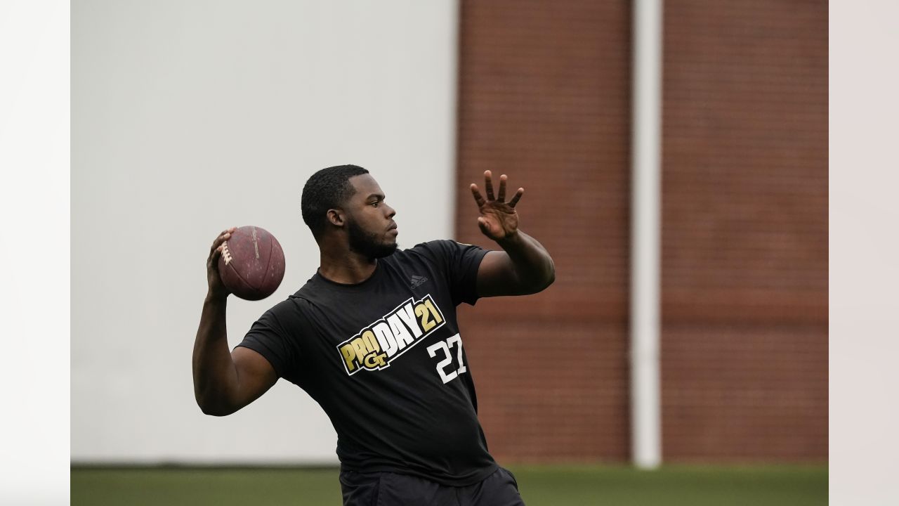 2021 Contenders #277 Pressley Harvin III Georgia Tech Steelers