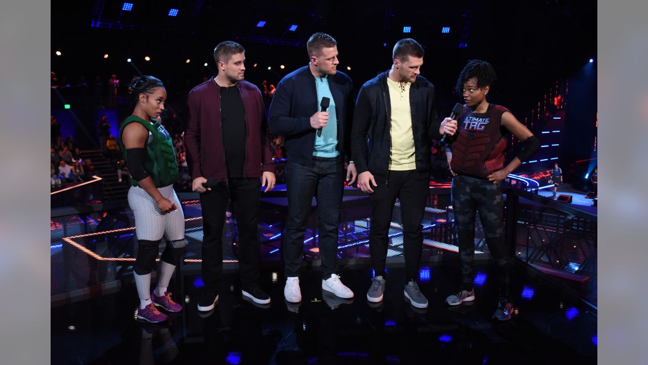 Ultimate Tag: NFL brothers JJ Watt, Derek Watt, TJ Watt host Fox show