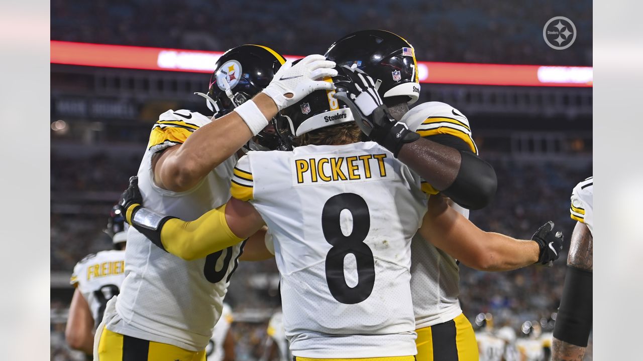 Steelers vs. Jaguars score, takeaways: Kenny Pickett shines, Mason Rudolph  throws game-winning TD in 16-15 win 