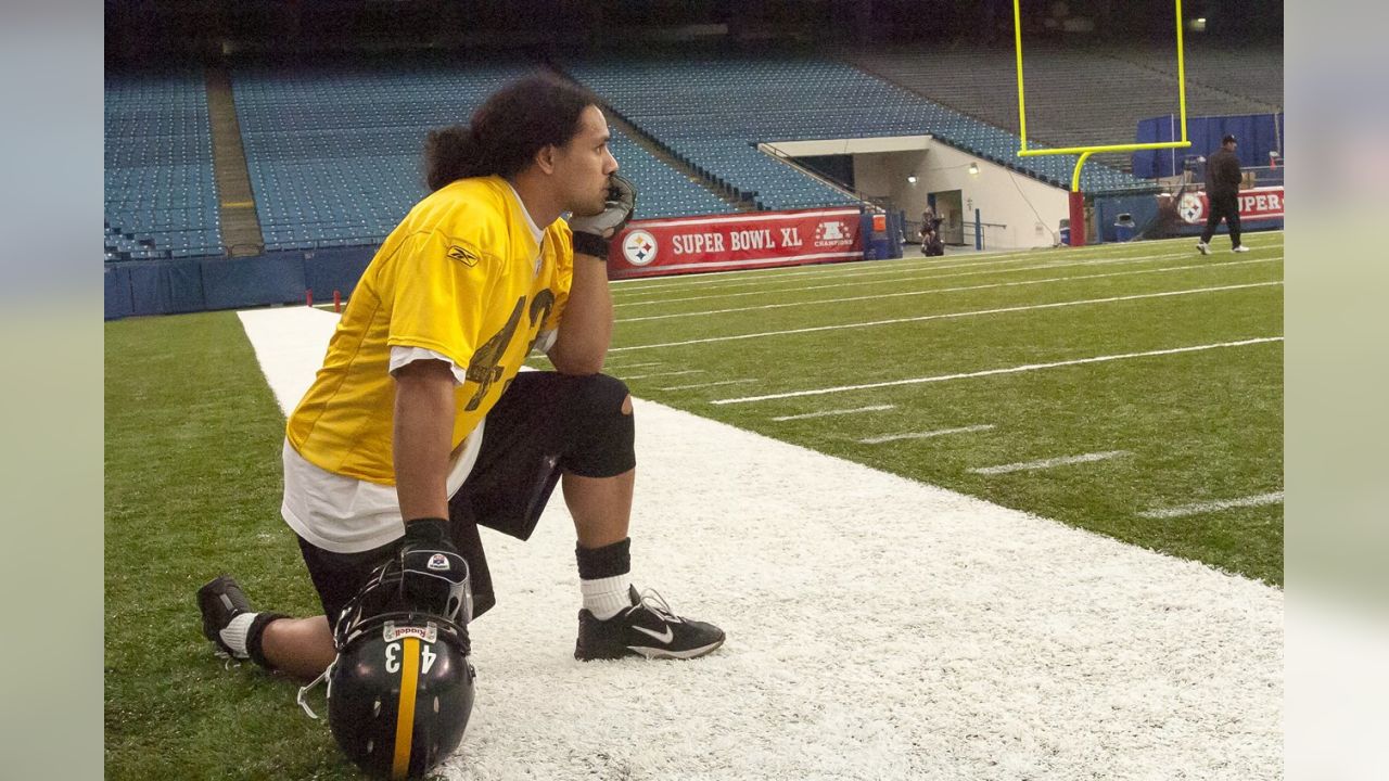 PHOTOS: Troy Polamalu at Three Super Bowls