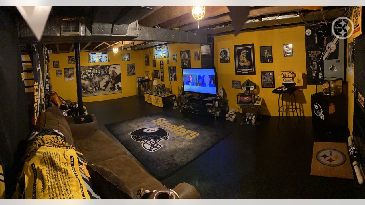 Some Great Steelers Man Caves 