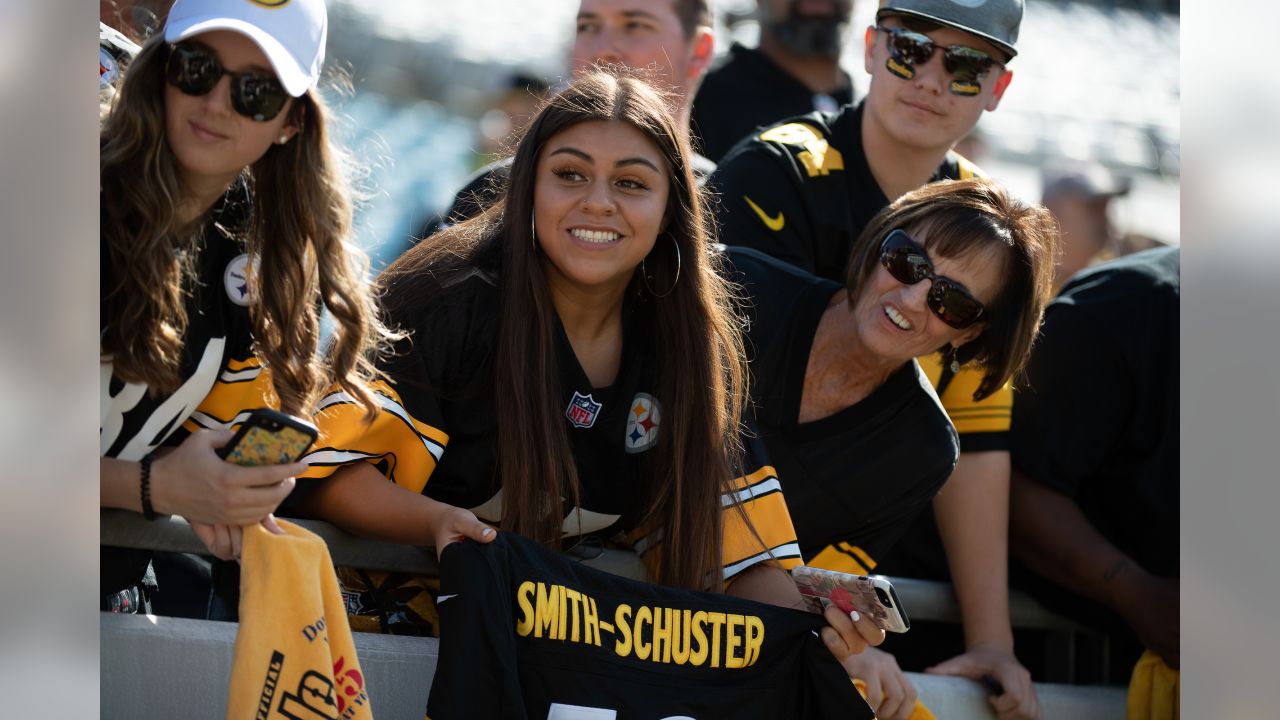 Photo: Jacksonville Jaguars fans celebrate a 45-42 win over the Pittsburgh  Steelers - PIT20180114320 