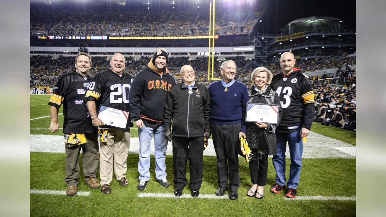 Steelers donate $75,000 during Veterans Day activities