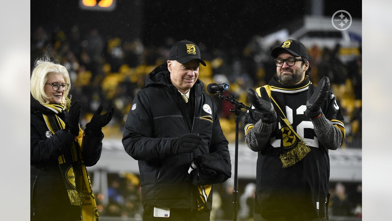 Steelers President Art Rooney II announces Franco Harris' #32 will be  retired I Pittsburgh Steelers 
