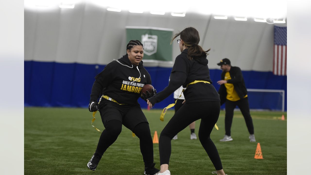 Steelers host Girls Flag Football Jamboree