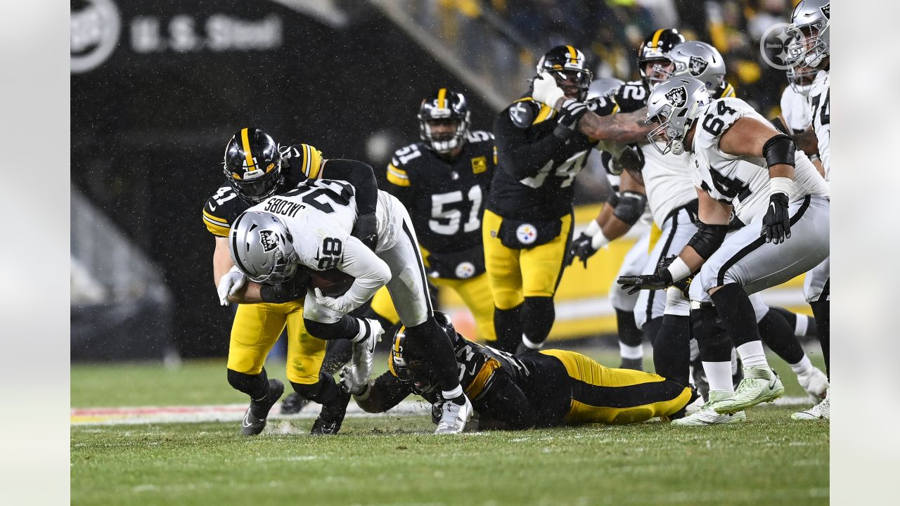 Raiders Signing Former Steelers ILB Robert Spillane - video