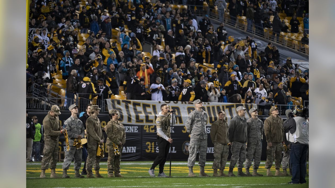 Steelers donate $75,000 during Veterans Day activities