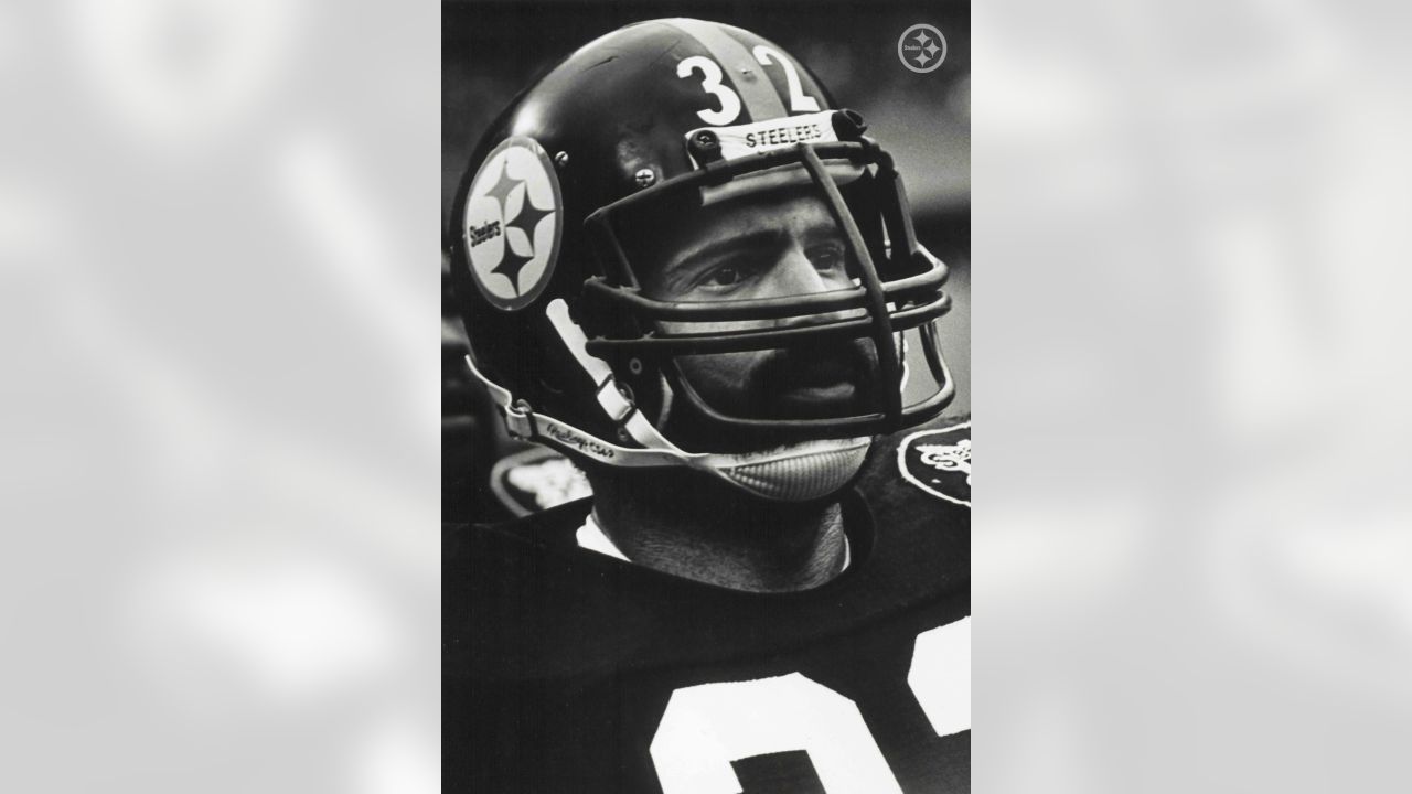 Pittsburgh Steelers Football Helmet, worn by Franco Harris