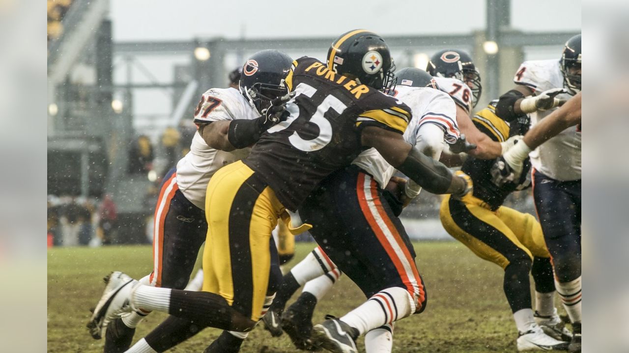 Jerome Bettis touchdown vs. Bears in 2005, Stay off the road when the Bus  is coming through., By Pittsburgh Steelers