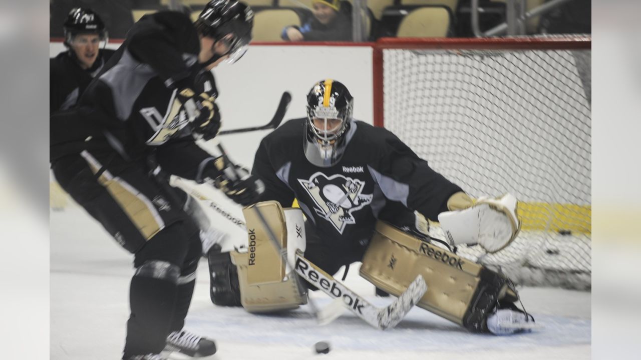 PHOTOS: Marc-Andre Fleury's Steelers Inspired Mask