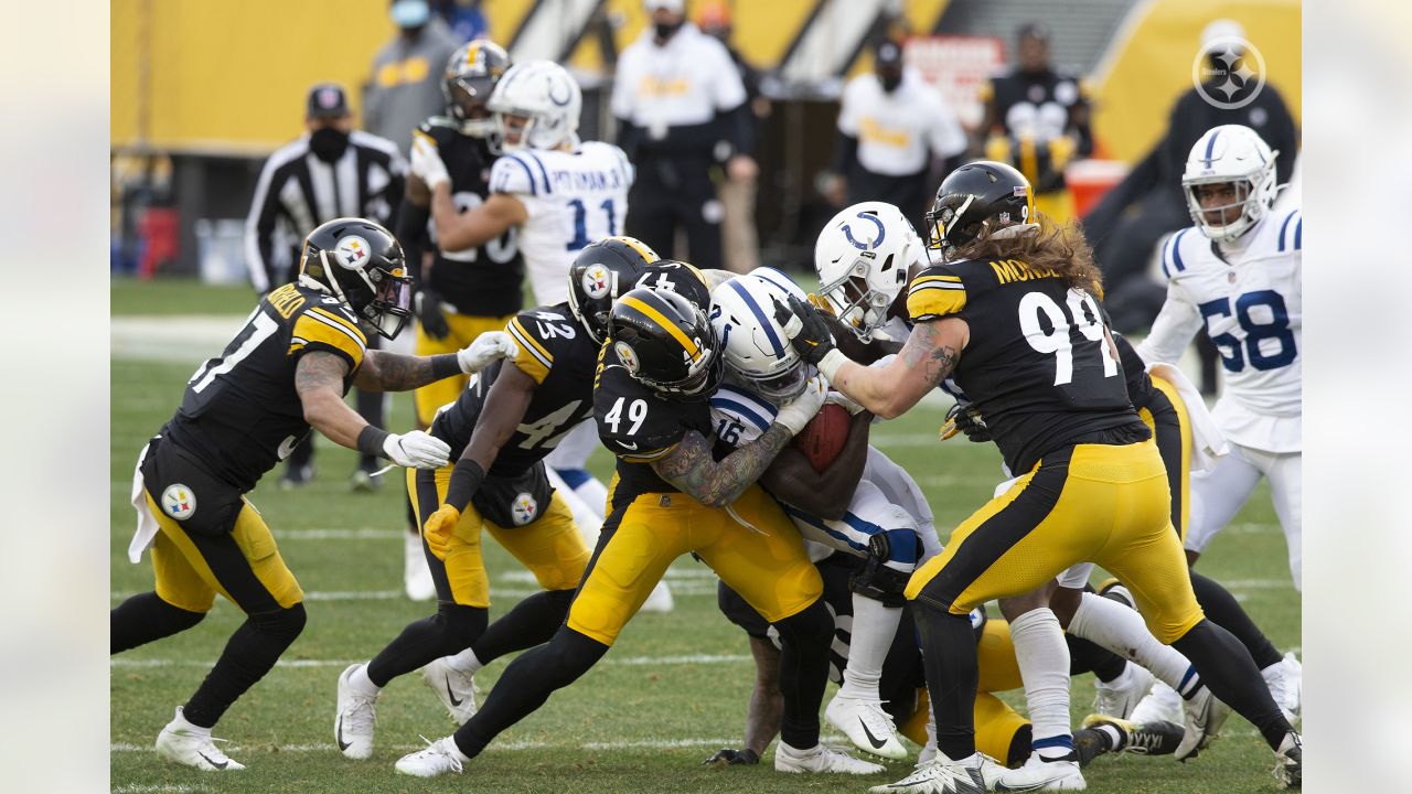 August 21st, 2021: Cassius Marsh #49 during the Pittsburgh Steelers vs  Detroit Lions game at Heinz Field in Pittsburgh, PA. Jason Pohuski/CSM  Stock Photo - Alamy