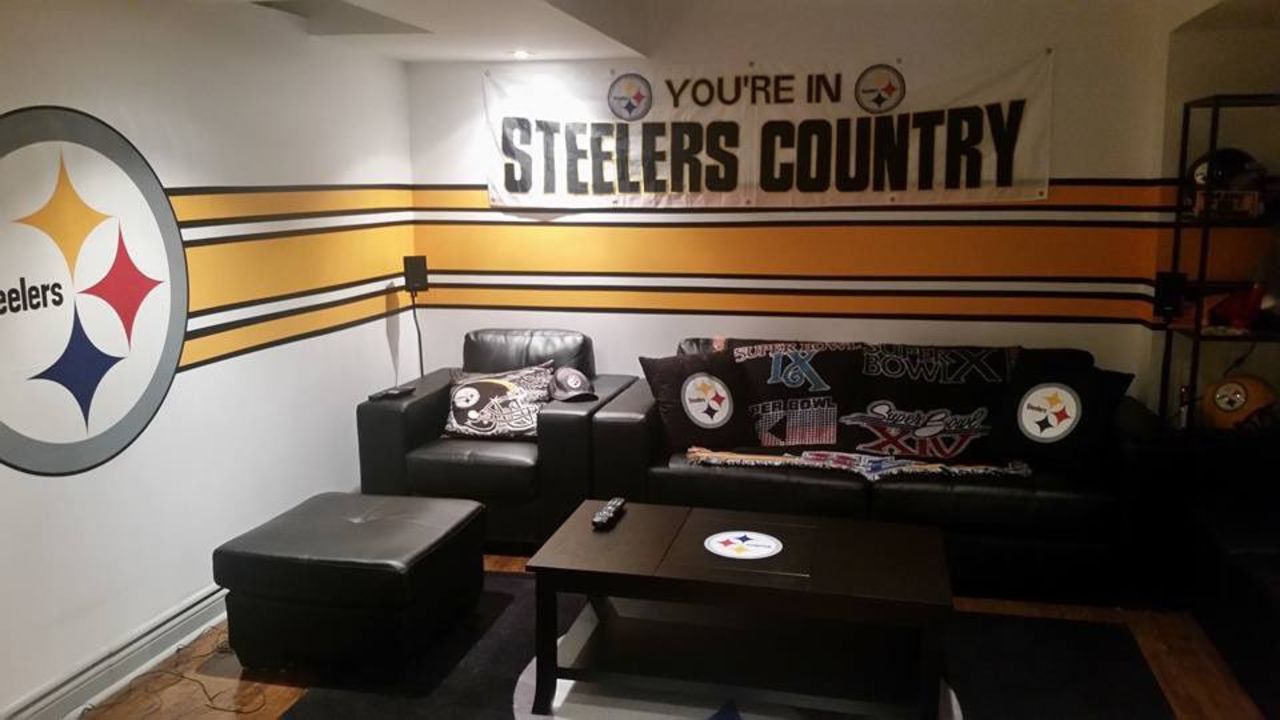 Show us your man cave and Pittsburgh Steelers decor! 