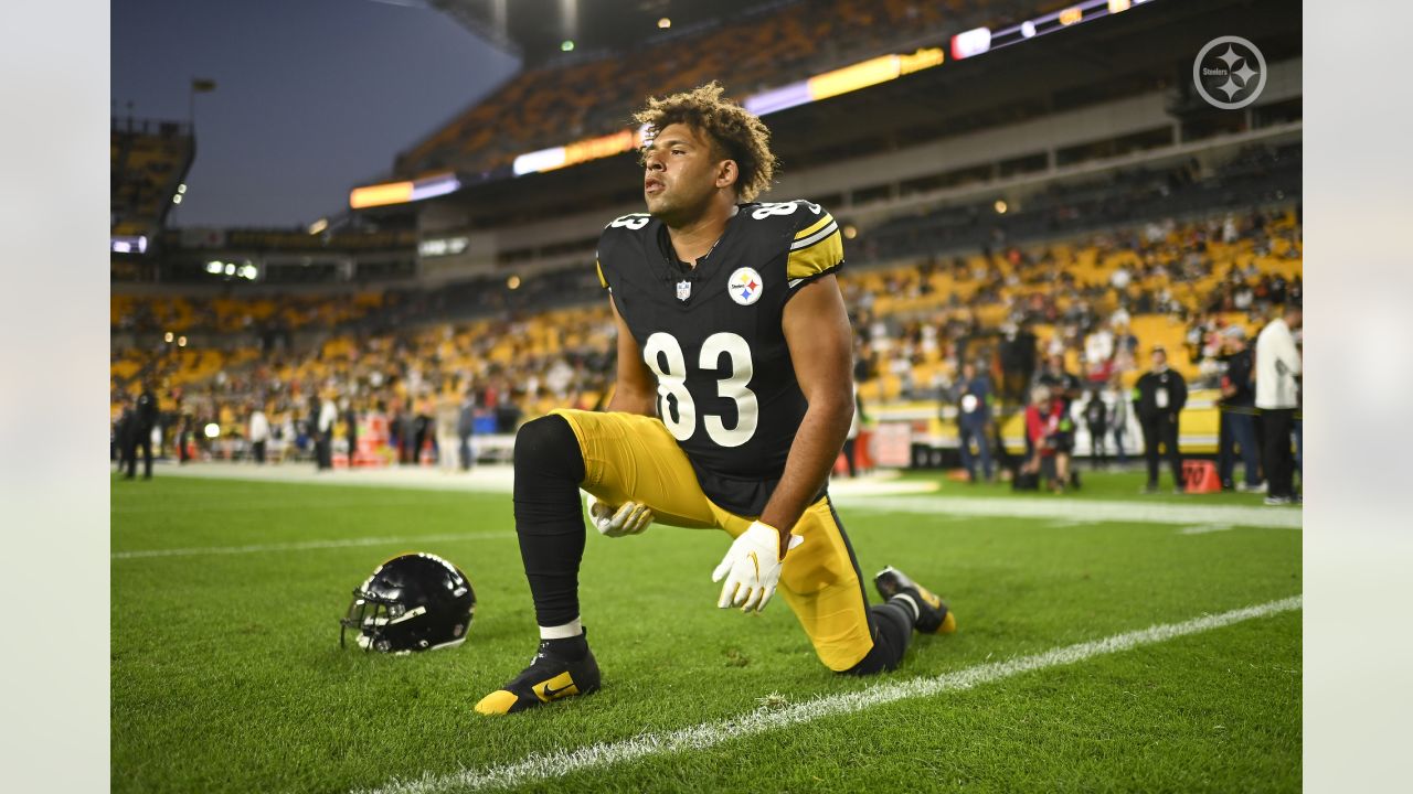 Pittsburgh, PA, USA. 3rd Jan, 2021. Pat Freiermuth #88 during the Pittsburgh  Steelers vs Cleveland Browns game at Heinz Field in Pittsburgh, PA. Jason  Pohuski/CSM/Alamy Live News Stock Photo - Alamy