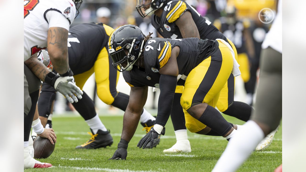 Watch: Steelers DT Larry Ogunjobi Works at OTAs