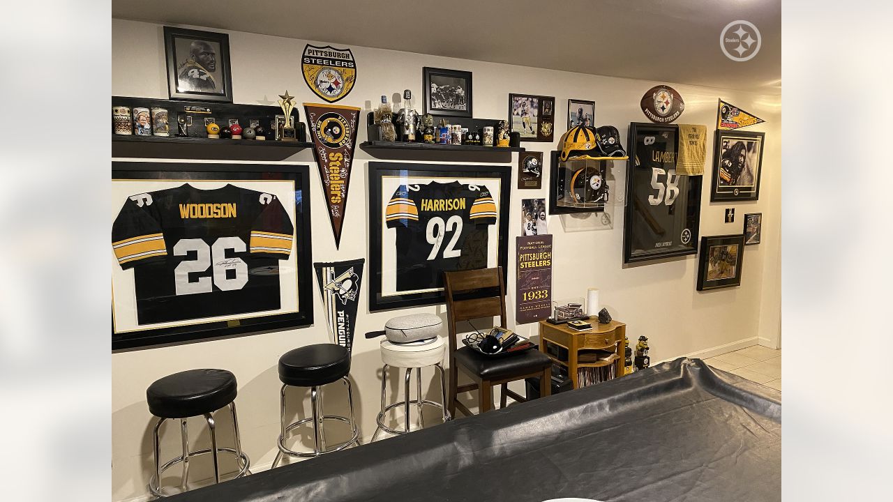 Steelers man cave : steelers