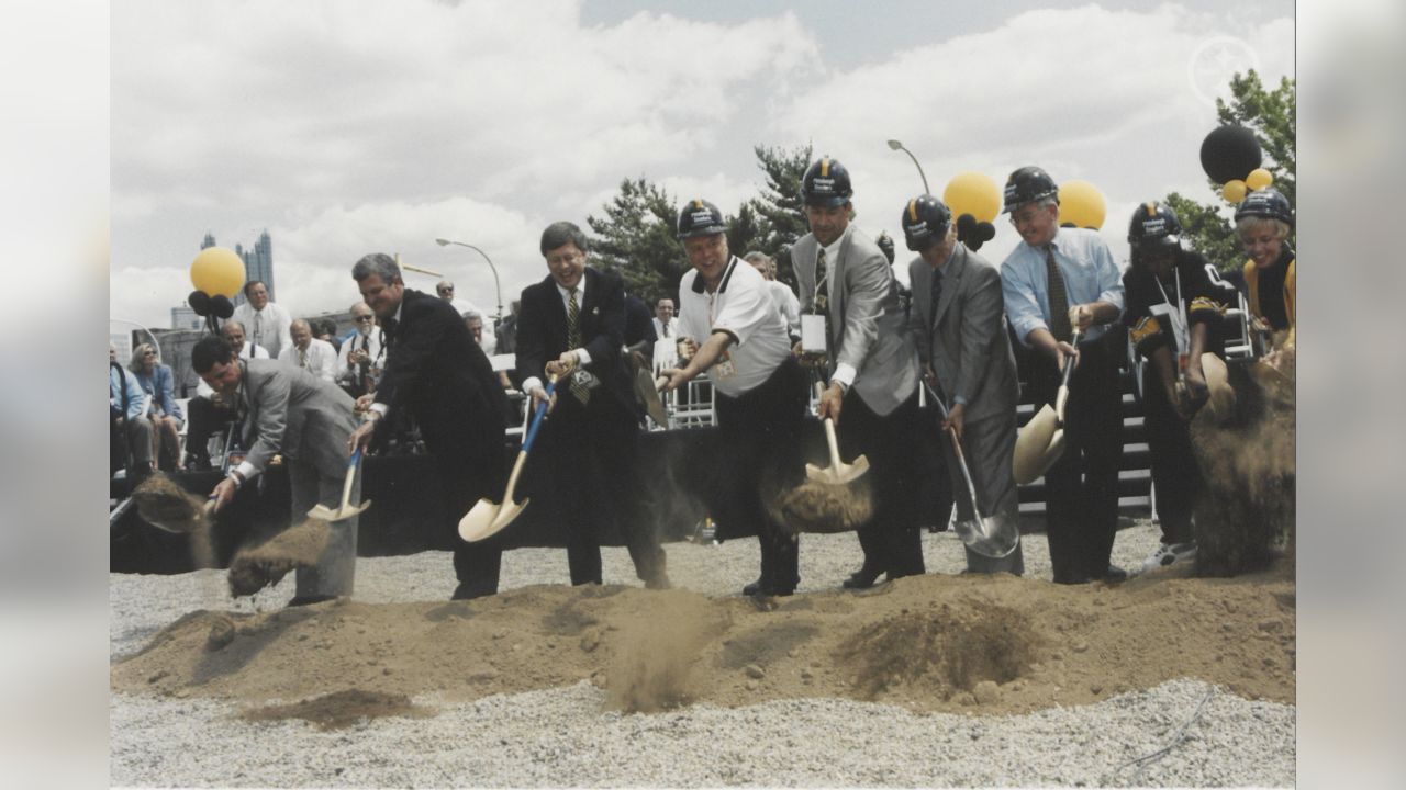 Steelers Throwback Thursday: Ground breaking ceremony construction on Heinz  Field - Steel City Underground