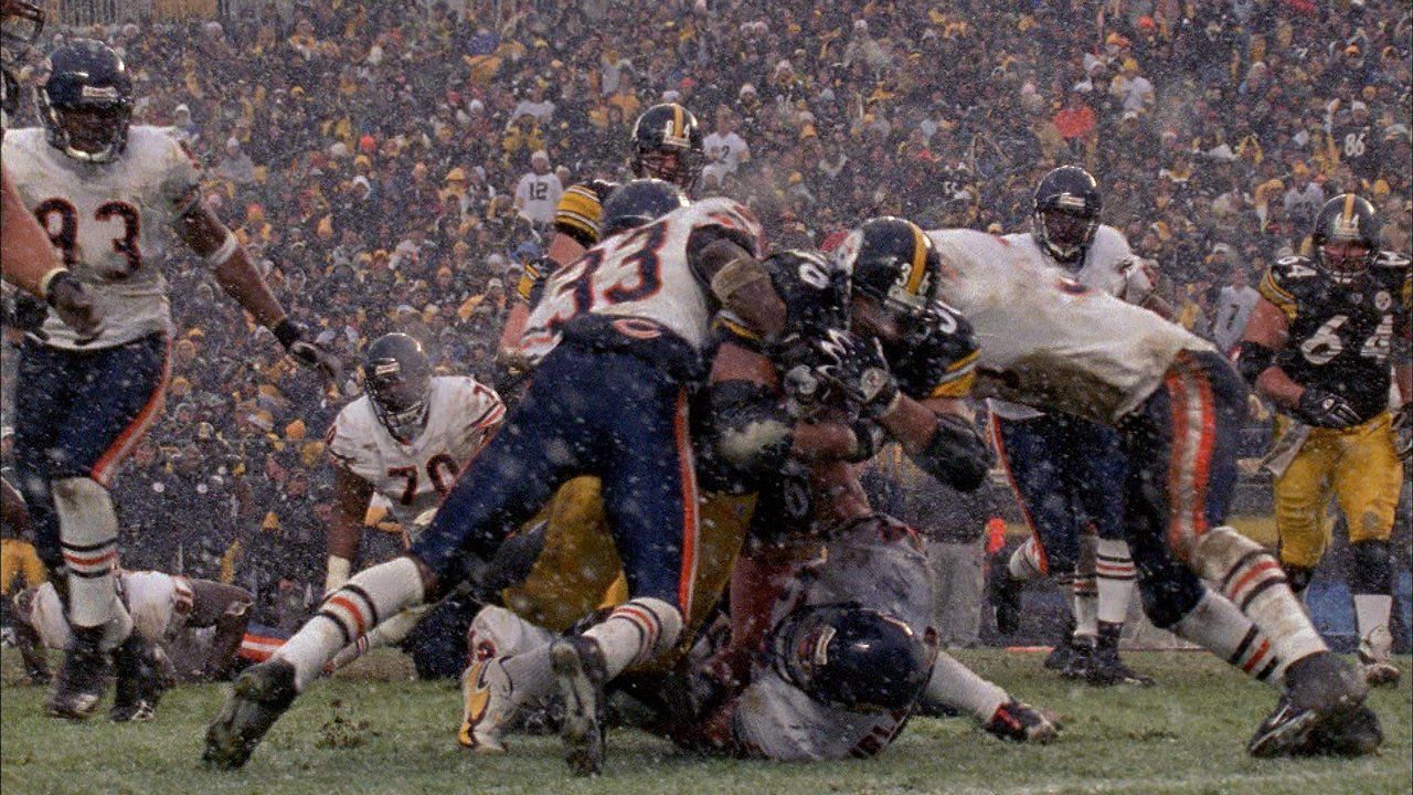 Jerome Bettis owns Brian Urlacher 