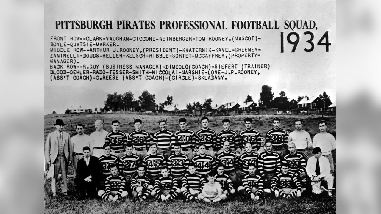 Pittsburgh Pirates (Football) Team History