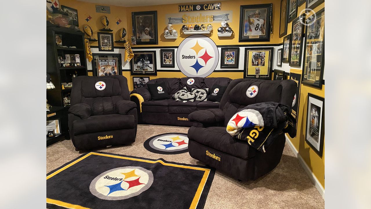 Steelers man cave : steelers