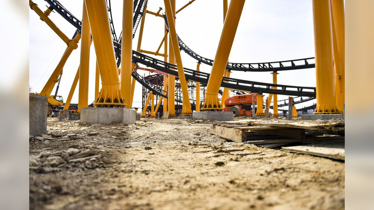 Detroit Lions fan makes history riding Steel Curtain roller coaster