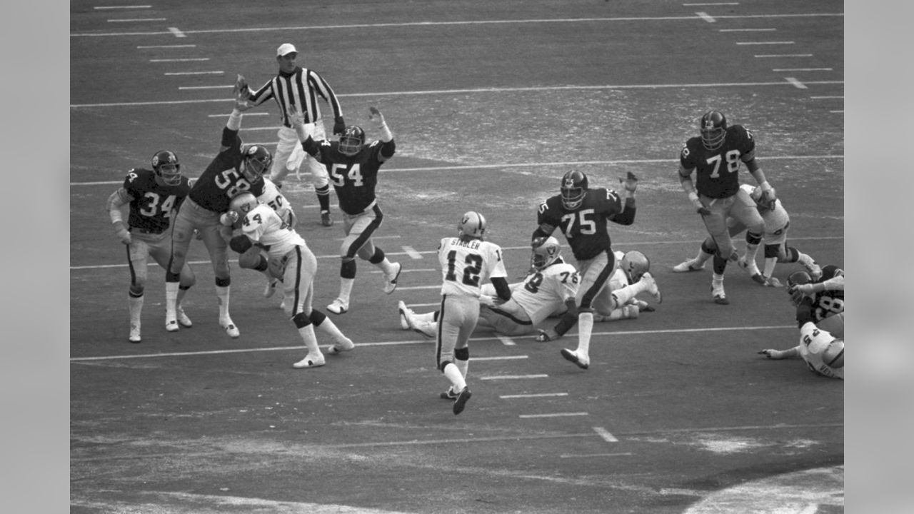 1975 AFC Championship Game Oakland Raiders vs Pittsburgh Steelers