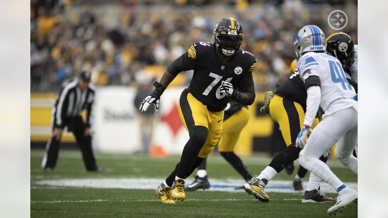 August 21st, 2021: Chukwuma Okorafor #76 during the Pittsburgh