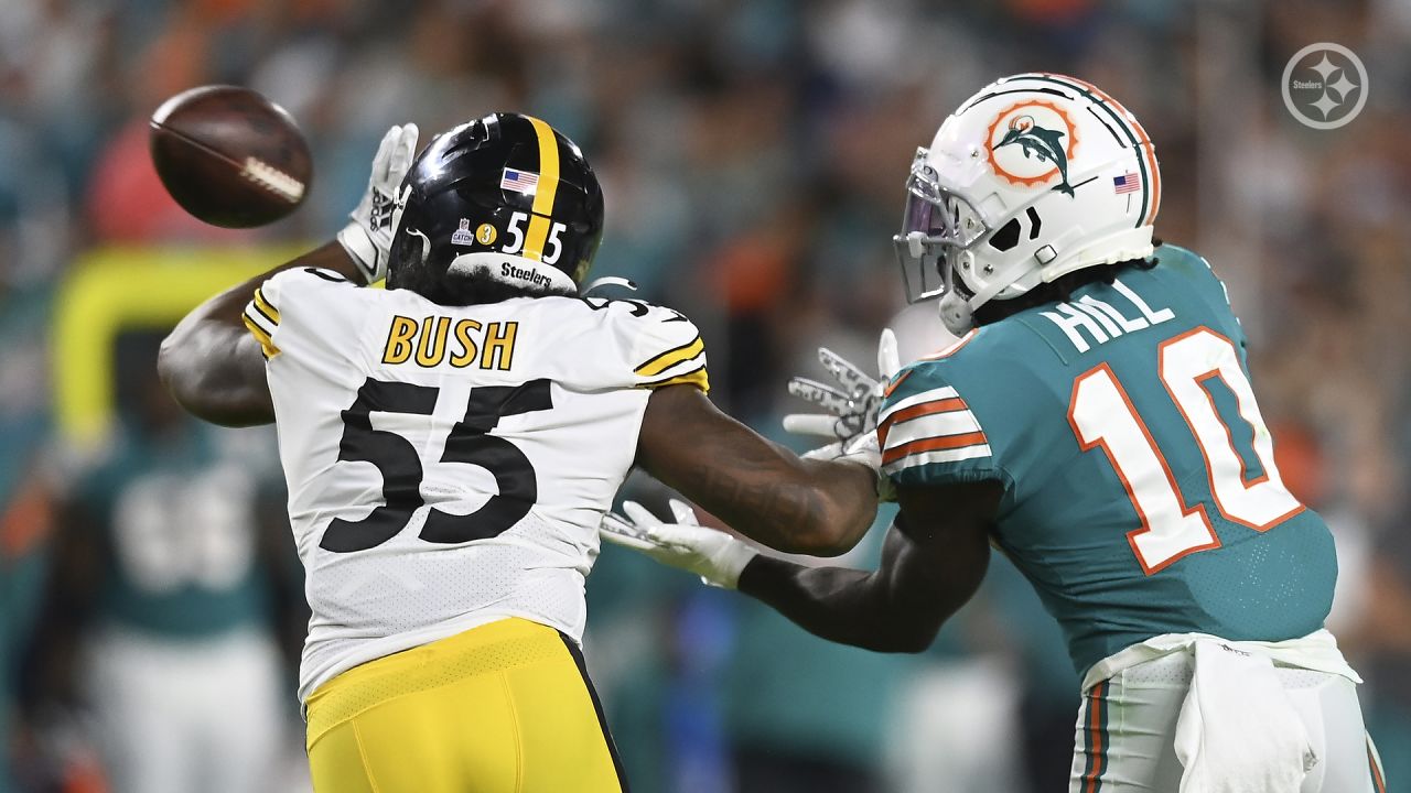 Scenes from Miami Dolphins vs Pittsburgh Steelers at Hard Rock Stadium