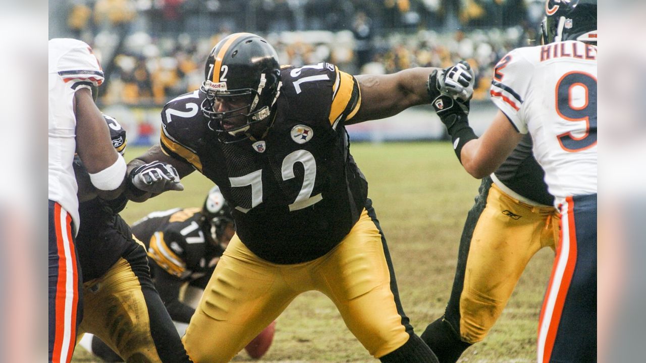 Jerome Bettis touchdown vs. Bears in 2005, Stay off the road when the Bus  is coming through., By Pittsburgh Steelers