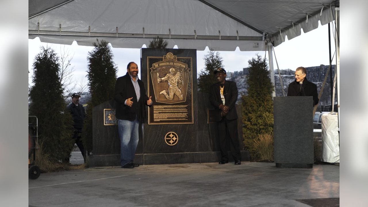 Immaculate Reception Monument Unveiling