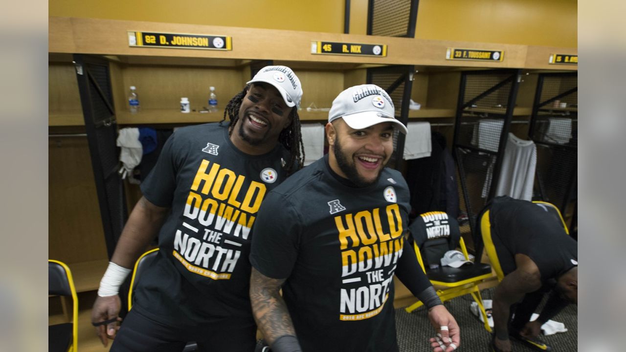 PHOTOS: Steelers celebrate the AFC North Division Championship