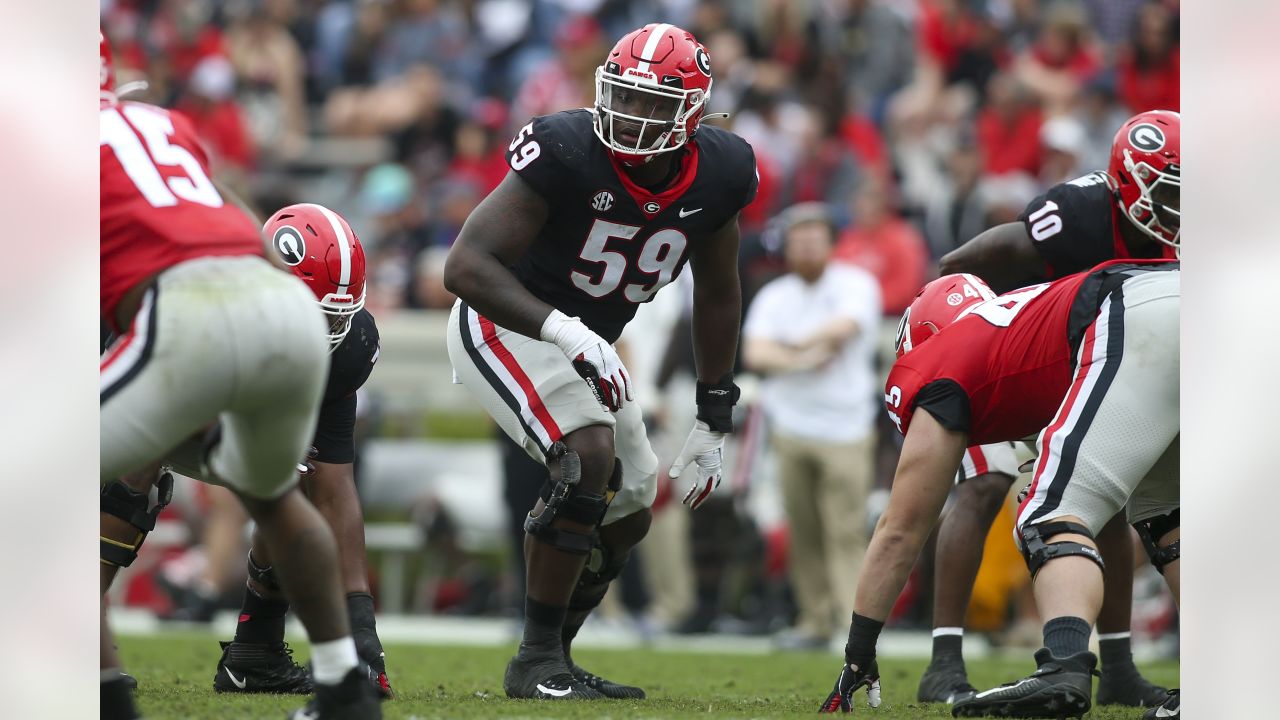 Patra] Steelers first-round LT Broderick Jones happy to 'sit back