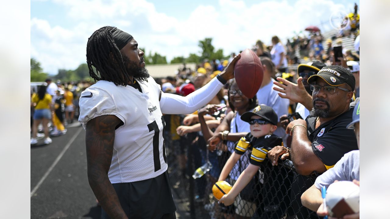 Steelers fans at training camp in Latrobe