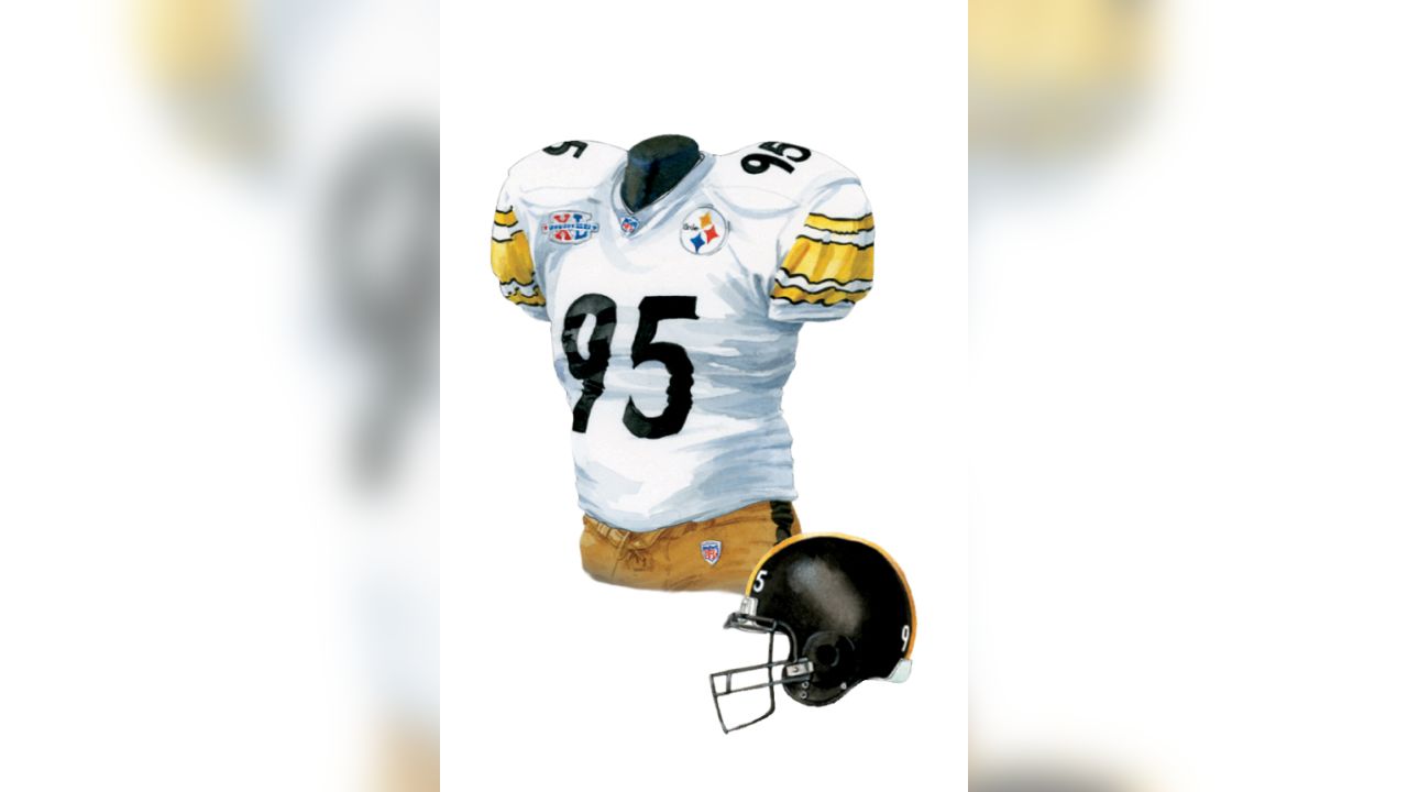 A brief history on the evolution of Pittsburgh Steelers uniforms